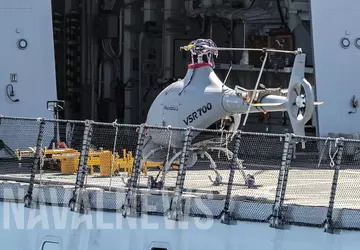 De Franse marine is begonnen met ...