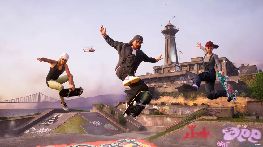 Je kunt de Tony Hawk's Pro Skater 4-remake niet voltooien in de vrije modus: alle levels duren twee minuten.