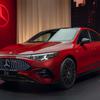 Achterkant van de nieuwe Mercedes-Benz CLA