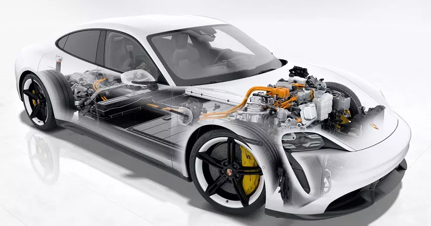 Porsche denkt nu na over hoe benzinemotoren kunnen worden ingebouwd in modellen op een platform voor elektrische auto's