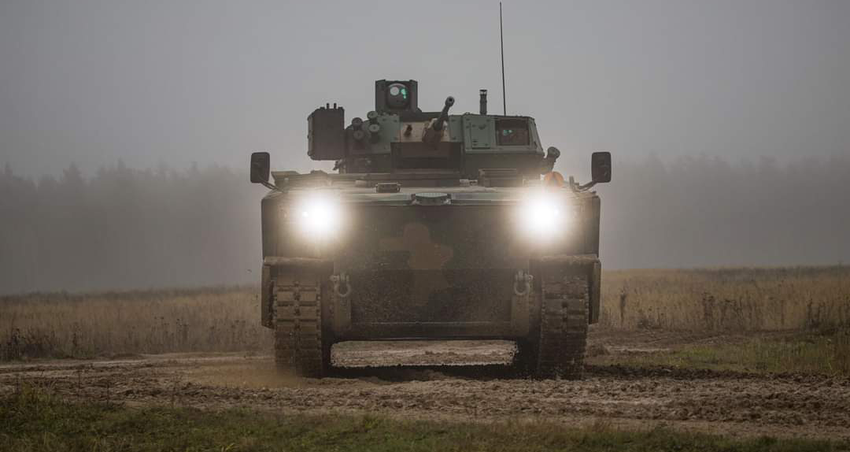 Borsuk infanteriegevechtsvoertuig op rupsbanden