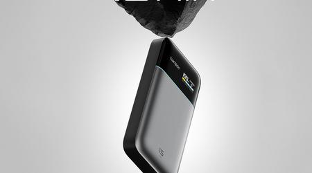 Cuktech 15 Air Power Bank heeft een slank ontwerp en snel opladen tot 50W