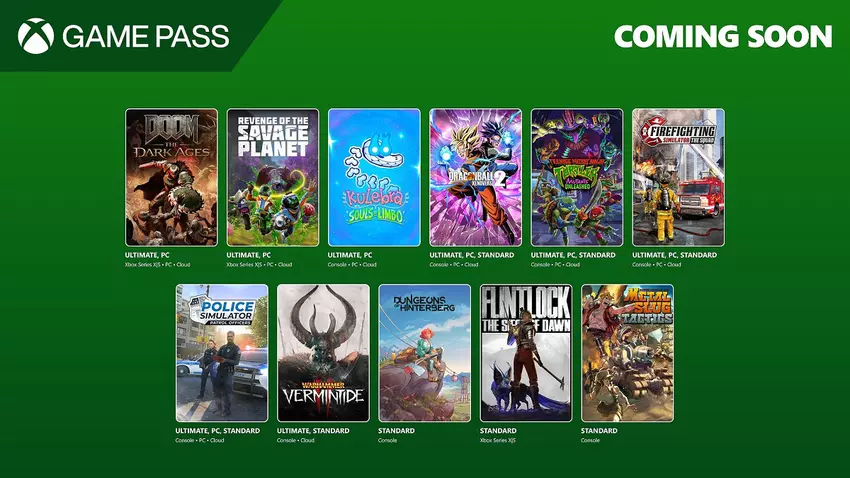 Mei zal niet saai zijn: Microsoft heeft een lijst gepubliceerd met nieuwigheden van de Xbox Game Pass-service