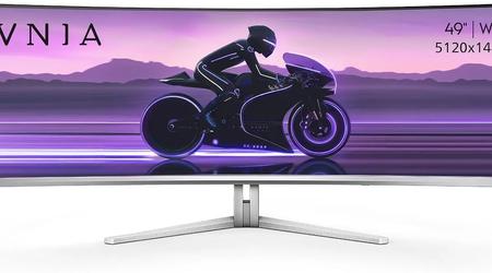 Philips heeft een 49-inch gebogen gamingmonitor onthuld met een 240Hz QD-OLED-scherm en een prijskaartje van $1499