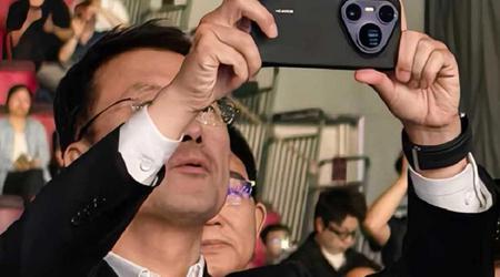Huawei CEO 'per ongeluk' de nog niet onthulde vlaggenschip Pura 80 (mogelijk Ultra) smartphone blootstelde