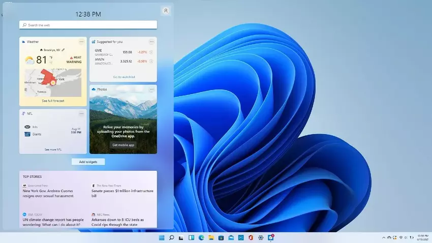Nu handig: Widgets om het gebruik van CPU, geheugen en videokaart bij te houden zijn nu beschikbaar in de Windows 11 test build. 