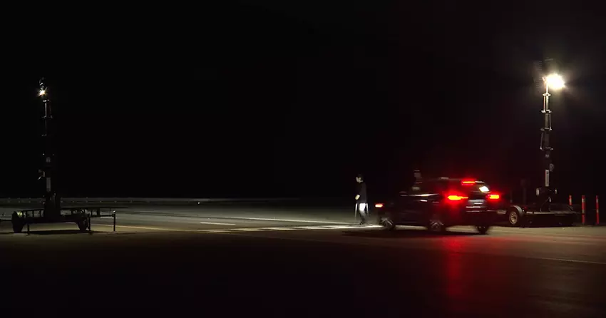 Reflecterende kleding bleek onzichtbaar voor automatische remsystemen in IIHS-onderzoek