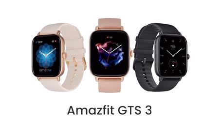 Beperkte aanbieding: Amazfit GTS 3 op Amazon met $30 korting