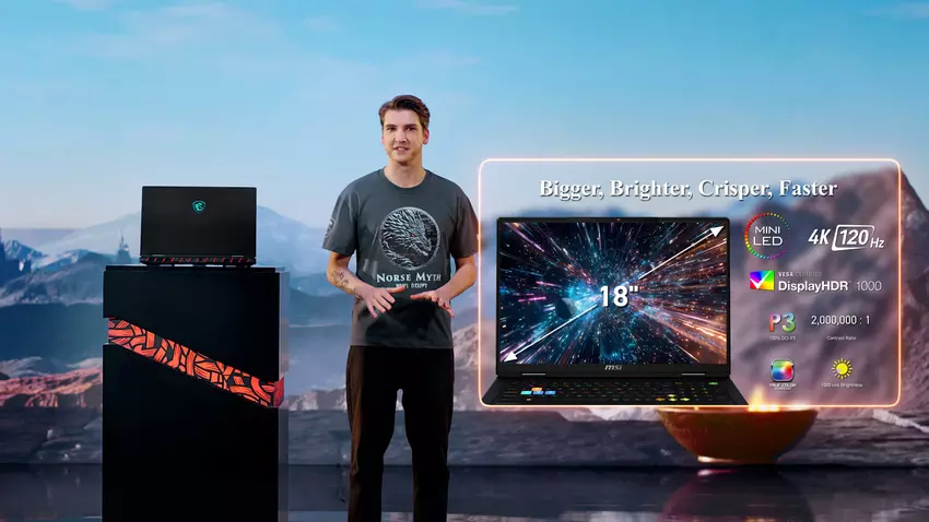 De laptop uit de Raider-serie. Illustratie: MSI