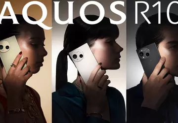 Sharp heeft de Aquos R10 geïntroduceerd, ...