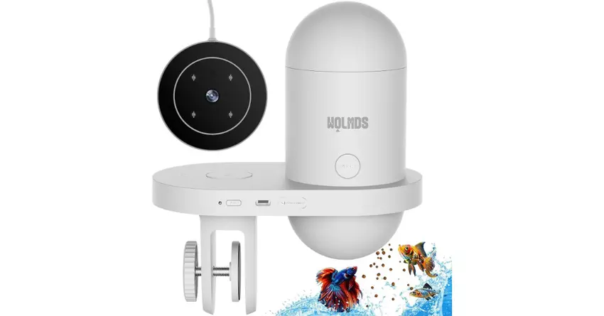 Wolmds visvoederautomaat vakantie