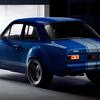 Ford Escort Mk1 RS, achteraanzicht