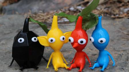 Plantenvazen in de vorm van Pikmin-personages verschijnen in de My Nintendo Store