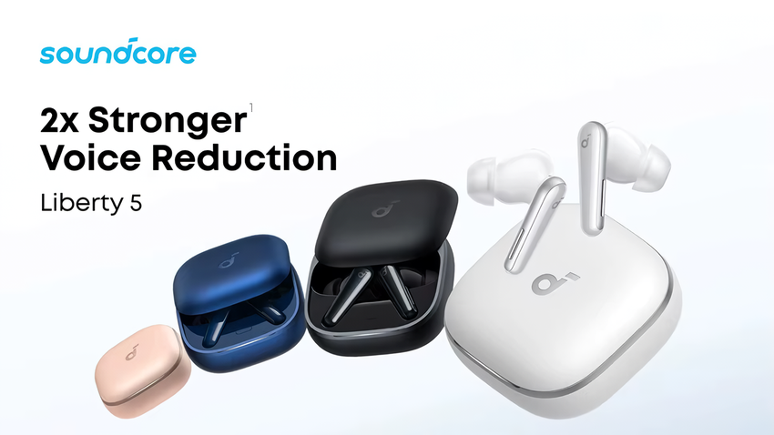 Anker onthult nieuwe Soundcore Liberty 5 koptelefoon met verbeterde ruisonderdrukking en lange batterijduur