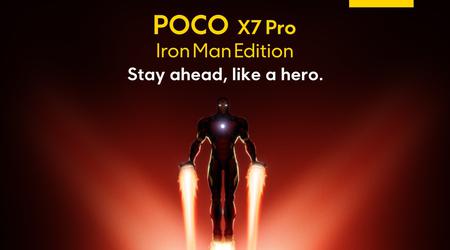 POCO bereidt zich voor op de introductie van een speciale versie van de POCO X7 Pro voor fans van Marvel-superhelden - POCO X7 Pro Iron Man Edition