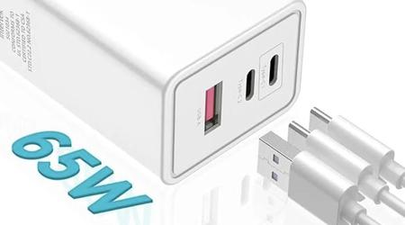 HTC onthult een GaN-lader met drie USB-poorten en 65W vermogen voor $30