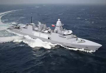 De bouw van de tweede Miecznik-fregat ...