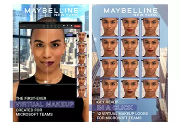 Microsoft heeft Maybelline 'make-up' filters met ...