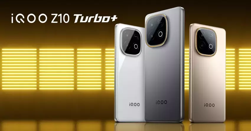 IQOO Z10 Turbo+ 144 Hz 1.5K display en 8000 mAh batterij