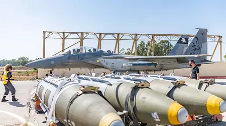 Israël ontvangt een partij MK-84 zware bommen van de Verenigde Staten