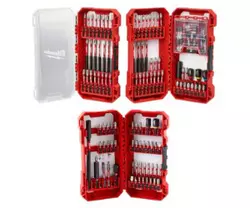 Milwaukee SHOCKWAVE 100-delige slagschroevendraaier bitset