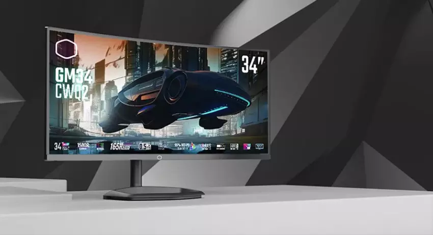 Cooler Master heeft een gebogen VA gamingmonitor aangekondigd met framerates tot 180Hz voor een prijs van $419