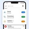 Oud Gmail ontwerp voor iOS