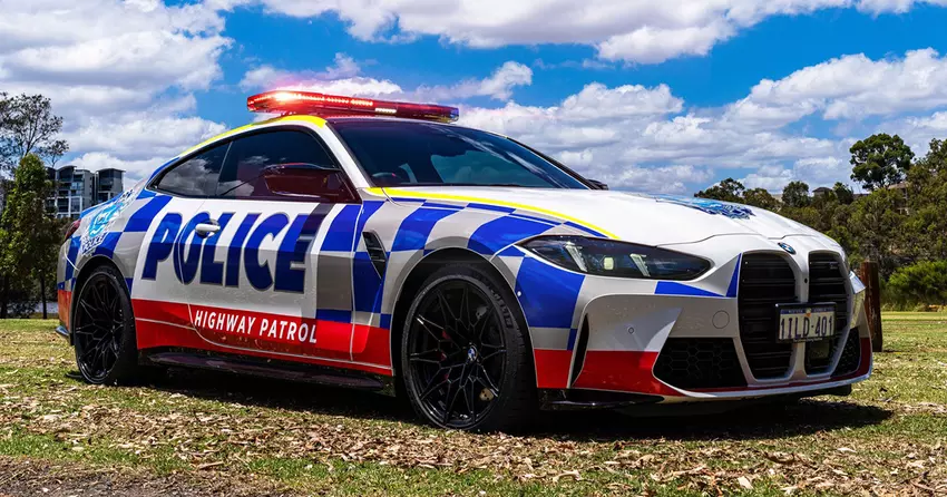 De Australische politie heeft een sportieve BMW M4 Competition gekregen, maar die gaat niet achter criminelen aan