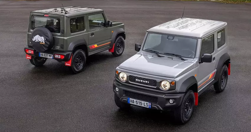 Suzuki Jimny 55e anniversaire: de nieuwste speciale editie voor Frankrijk