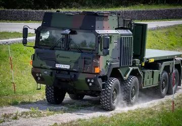 Vulcano precisiemunitie, MAN HX81 tank tractoren ...