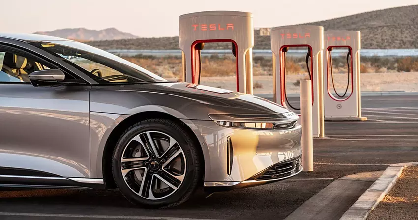 Lucid elektrische auto's hebben vanaf 31 juli toegang tot het Tesla Supercharger-netwerk