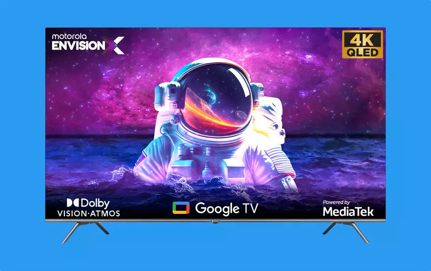 Motorola Envision X TV: slimme tv-serie met 4K QLED-schermen tot 65″, Dolby Vision en Google TV aan boord