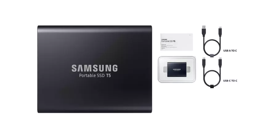 SAMSUNG T5 beste externe ssd voor editing