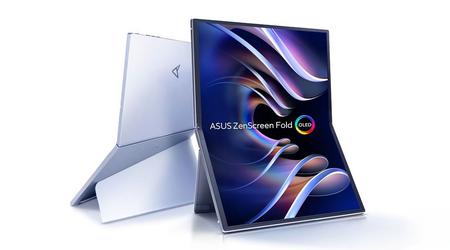 CES 2024: ASUS onthult de ZenScreen Fold OLED MQ17QH-monitor met een 17,3" flexibel OLED-scherm