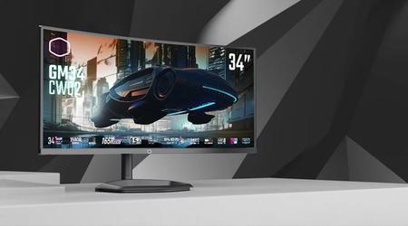 Cooler Master heeft een gebogen VA gamingmonitor aangekondigd met framerates tot 180Hz voor een prijs van $419