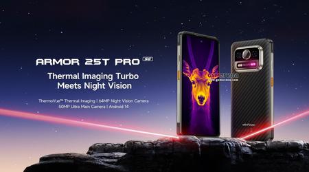 Ulefone introduceert Armor 25T Pro met warmtebeeldcamera en 6500 mAh batterij voor €275