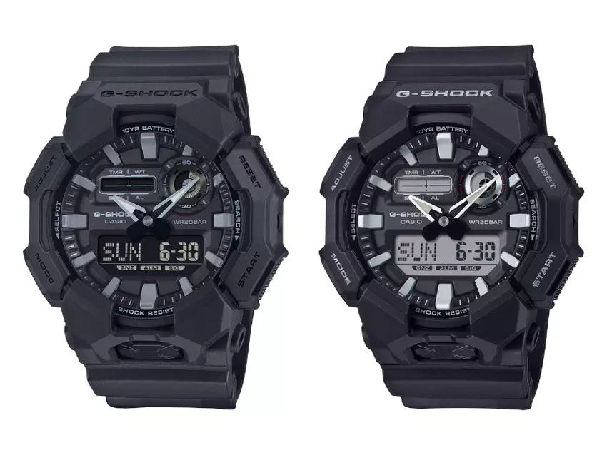 Casio opent pre-order voor nieuwe GA-010 en GD-010 horloges in Japan met een batterijlevensduur van 10 jaar