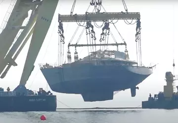 De gezonken superjacht van een techmiljonair ...