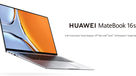 Huawei MateBook 16S - Raptor Lake-H chips, 2.5K scherm en 84Wh batterij vanaf €1799