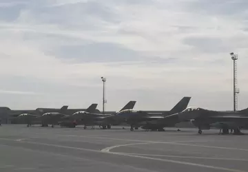 Nederlandse F-16AM/BM-gevechtsvliegtuigen van de vierde generatie ...