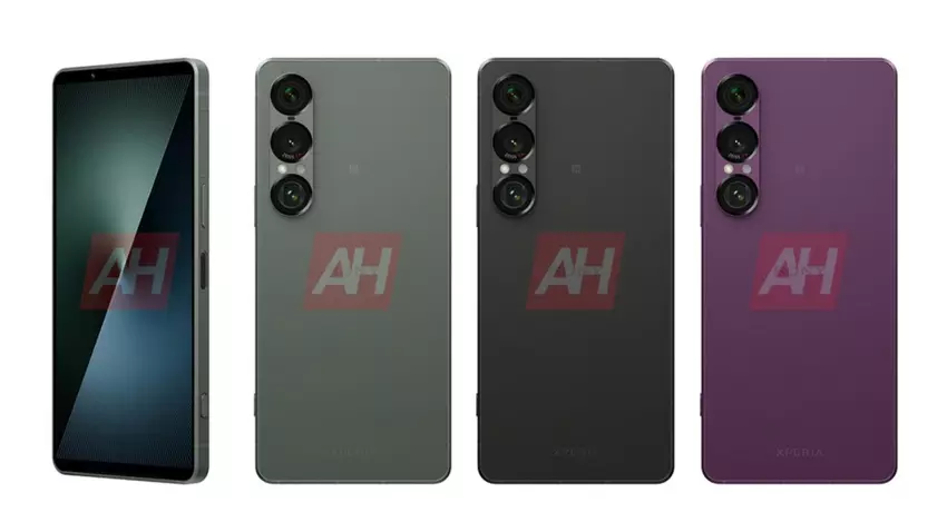 De eerste afbeeldingen van de Sony Xperia 1 VII zijn online verschenen in drie kleuren