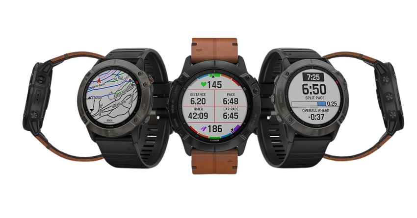 GARMIN FENIX 6X SAPPHIRE MULTISPORT beste fitnessTracker zonder telefoon