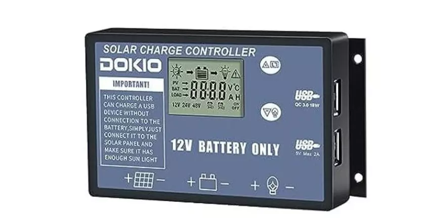 DOKIO 220w draagbare opvouwbare zonnepanelen kit