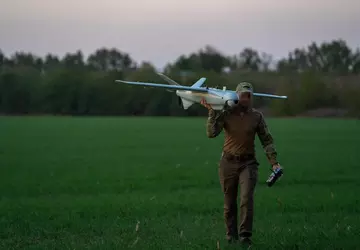 Oekraïense verkenners hebben een lading Leleka-100 ...