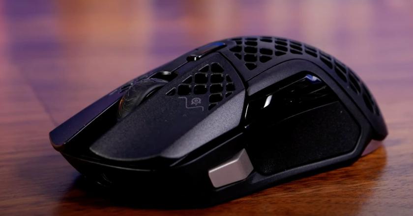 SteelSeries Aerox 5 draadloze lichtgewicht gaming muis