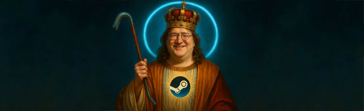 De patriarch van Steam en de held van gamingmemes: het verhaal van Gabe Newell