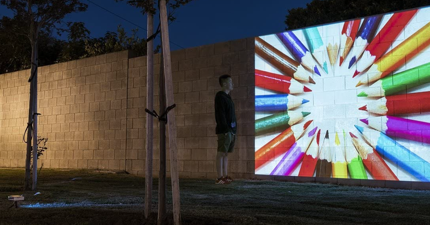 projector voor muurschilderingen