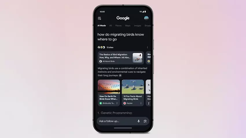 Google integreert AI-modus in zoekopdrachten voor Google One AI Premium-abonnees