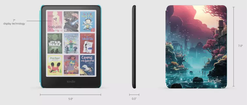 Kindle Colorsoft Kids. Illustratie: Amazon