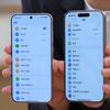Oppo Find X8s links en Apple iPhone 16 Pro rechts